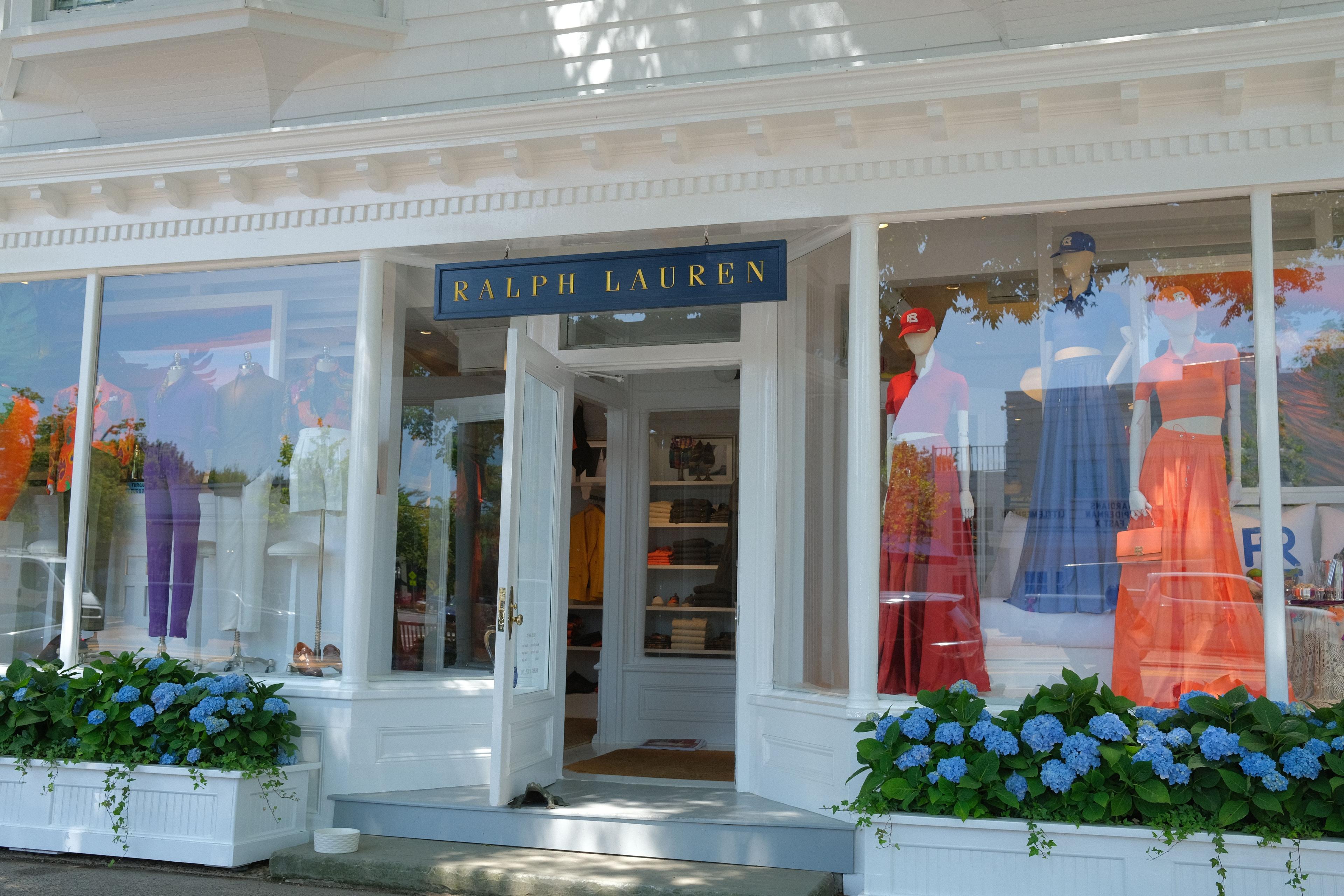 Ralph Lauren in East Hampton, New York