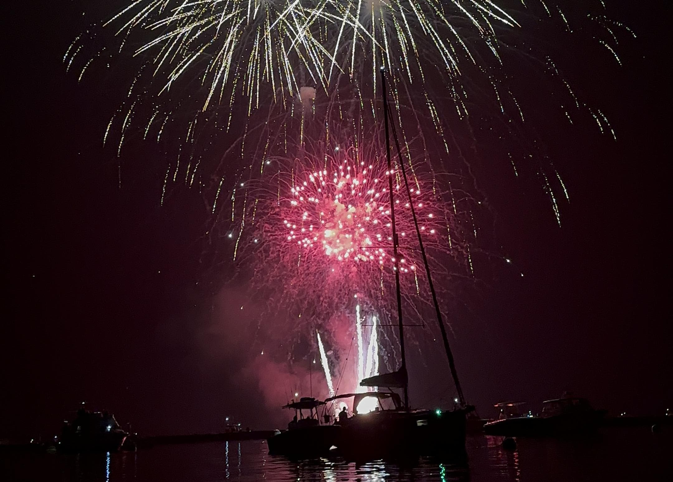 4th of July Fireworks in Sag Harbor, NY